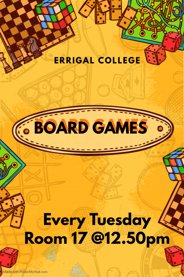 Errigal-College-Copy of Game Night and Tambola Poster Made with PosterMyWall